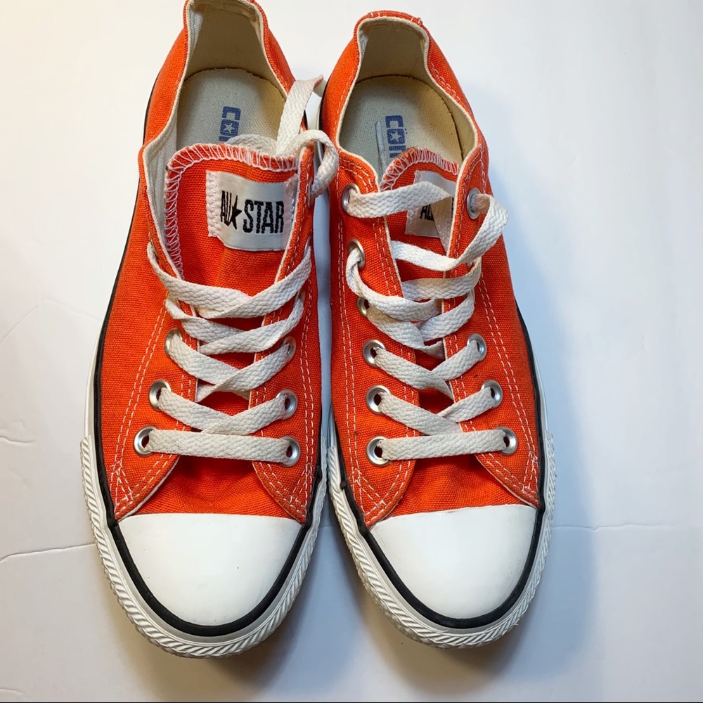 Converse | Orange All Stars | Size 7